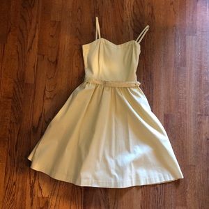 Yellow H&M Dress, Size 4
